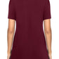 Anymeet Burgundy Shirts for Women Ladies Spring Summer Tunic Casual Short Sleeve Pleated Tee Comfy Blouse Flowy Tops X-Large