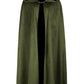 Medieval Cloak with Hood Renaissance Cape for Men and Women Halloween Costume