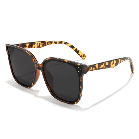 FEISEDY Oversized Polarized Sunglasses - UV400 Protection, Square Fashion Sun Glasses for Outdoor & Daily B2600 Camouflage