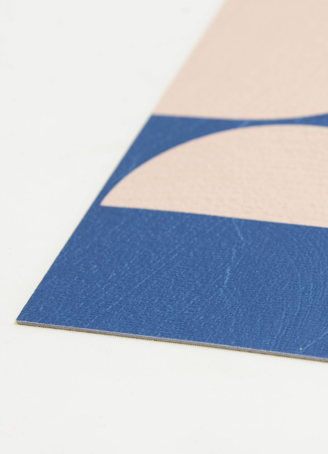 FloorPops x Very Gay Paint Gia Metric Coral and Blue Peel and Stick Floor Tiles, FP6335