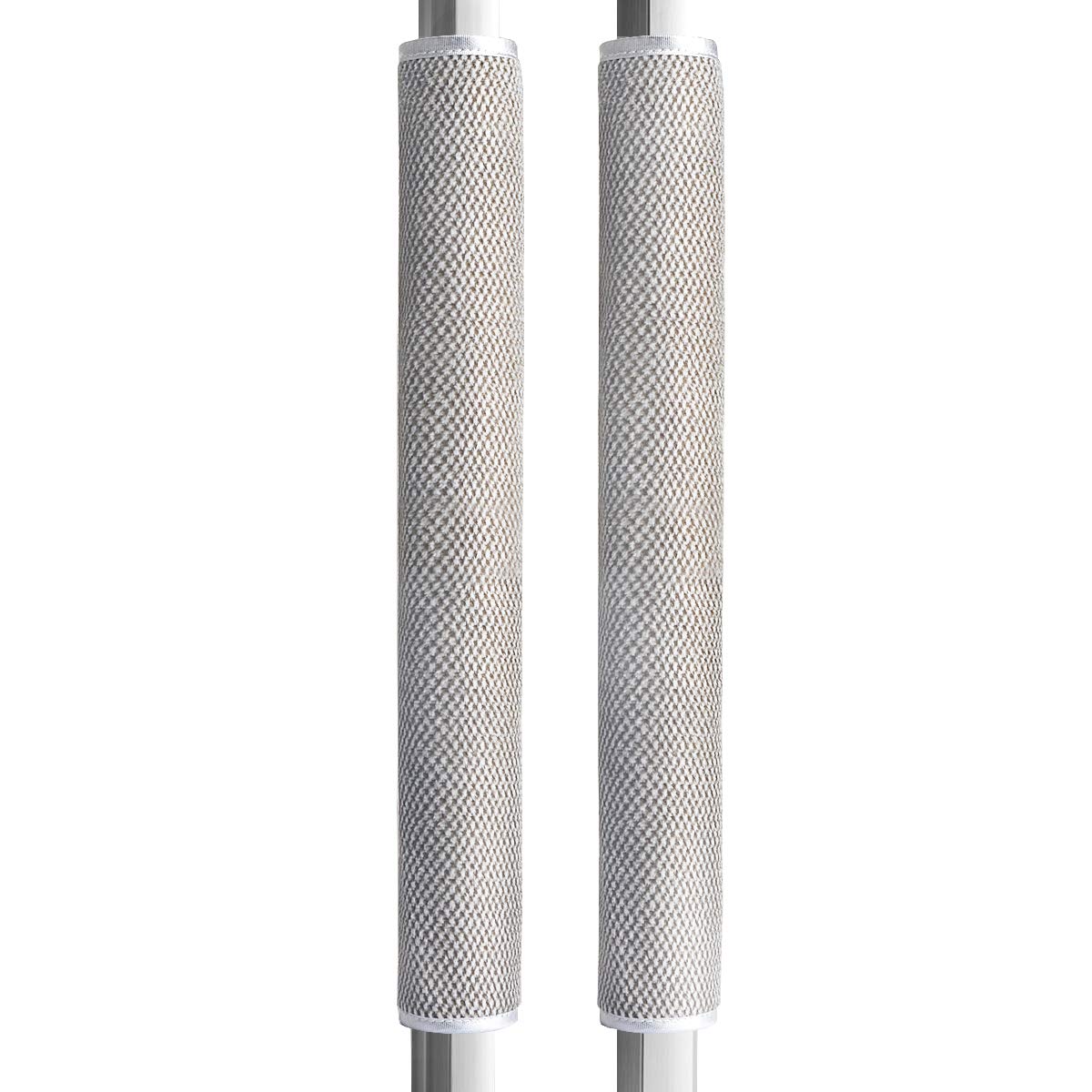 Sheskind Refrigerator Door Handle Covers Keep Fridge Clean and Beautiful, Pack of 2 (16"*4", Plush)