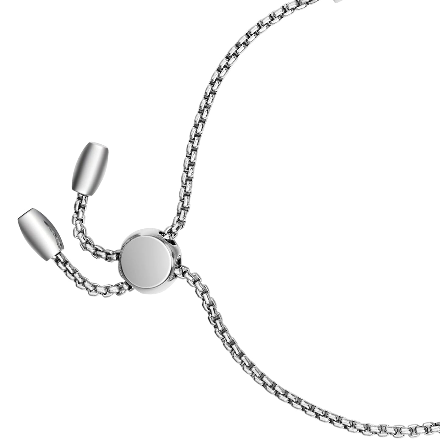 Petite Bracelet Watch for Women, Gifts for Girlfriend Diamond Dress Analog Watch Waterproof Silver Bracelet (Round - Silver Black)