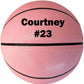 WILSON Customized Personalized NCAA Pink Basketball Size 6 28.5" - Custom Gift