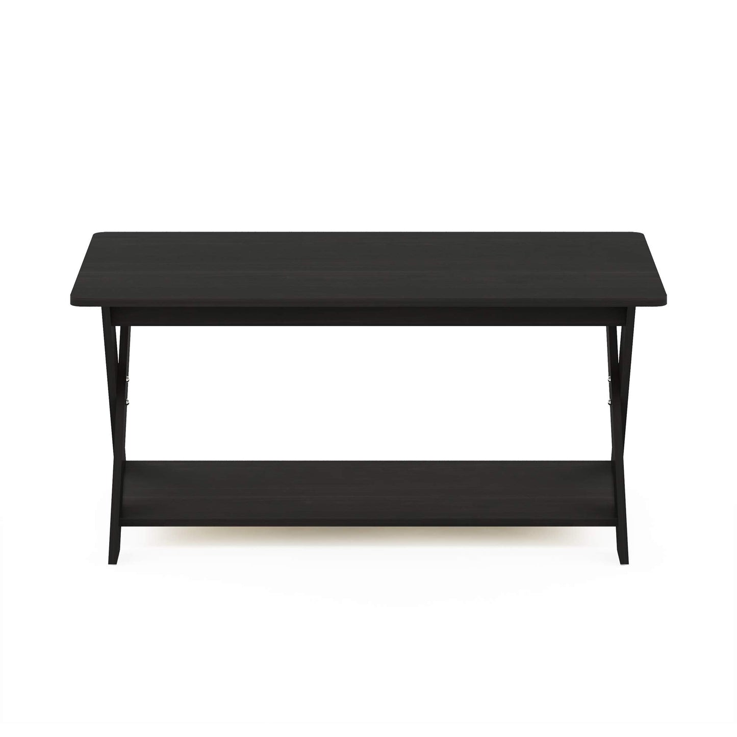 FURINNO Modern Simplistic Coffee Table, Espresso