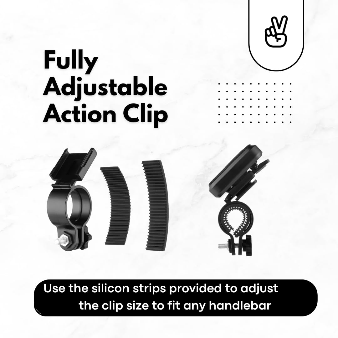 Super Real Wearable Bluetooth Speaker - Waterproof Wireless Portable Speaker - Built in Mic for Hands Free Calls - Mini Clip on Bike & Golf Speaker