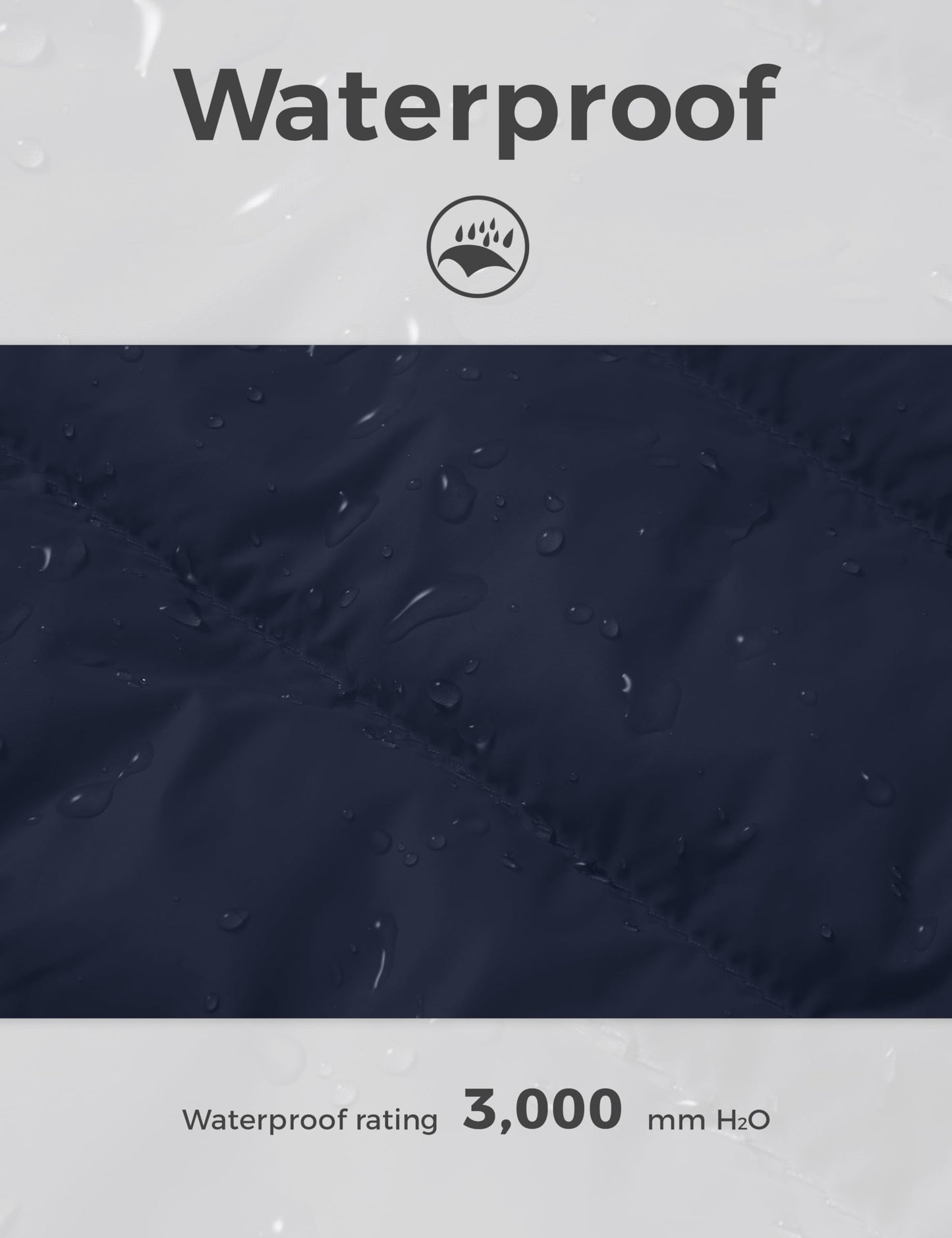 wantdo Boy's Light Winter Jacket Packable Windproof Puffer Jacket Navy 14-16