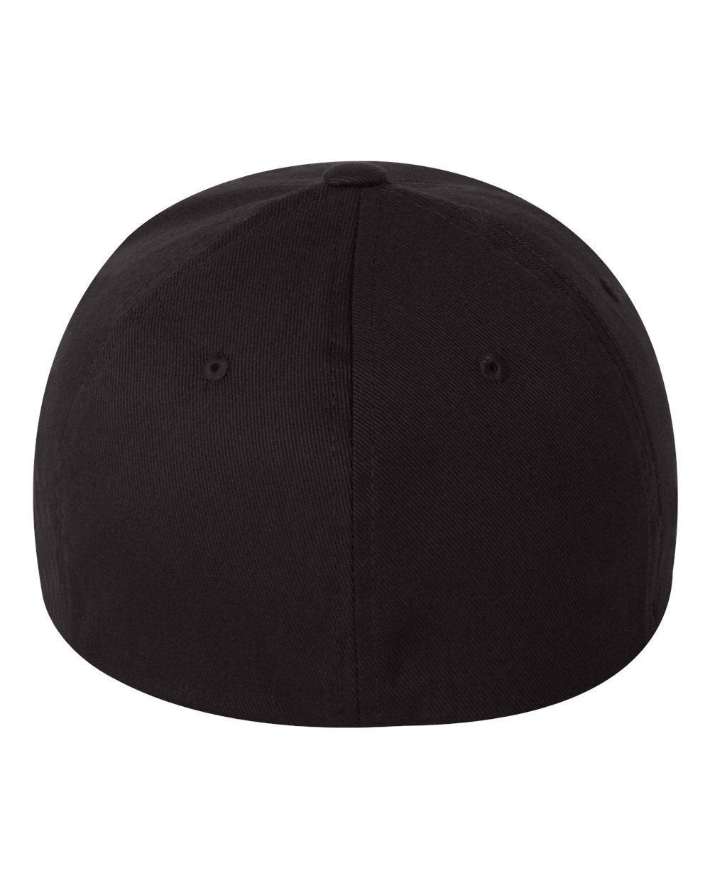 Flexfit Men's Athletic Baseball Fitted Cap, Black, Small-Medium