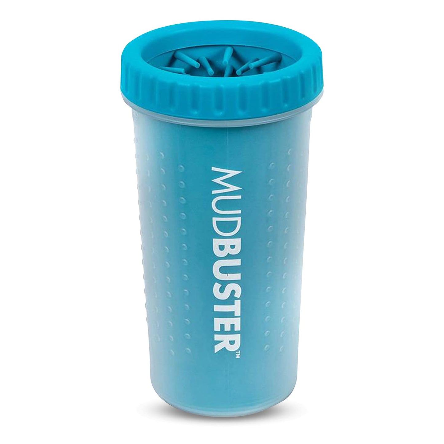 Dexas MudBuster Portable Dog Paw Cleaner, Large, Blue (PW720312)