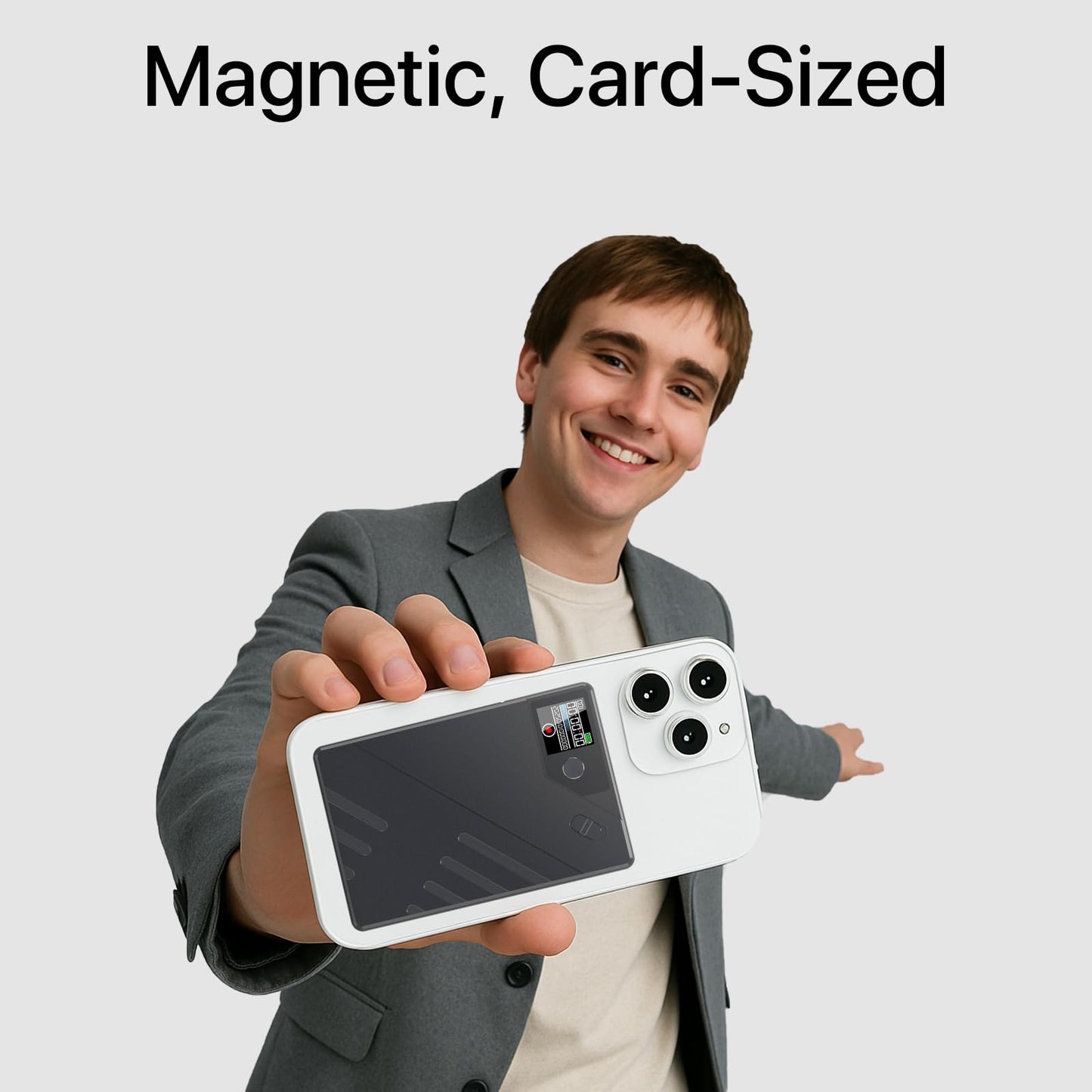 AI Voice Recorder, App Control, Transcribe & Summarize by ChatGPT, Support 112 Languages, 60H Recording, 64GB Memory, Digital Audio Recorder for Lectures, Meetings, Calls