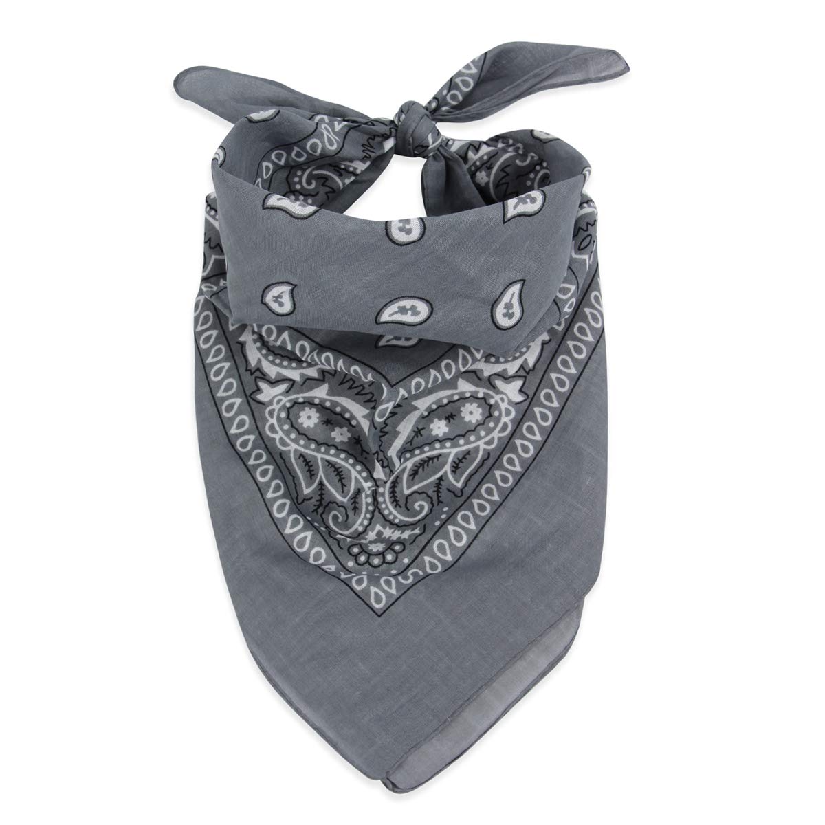 RIAH FASHION Fabric Face Cover Multi-Purpose Cotton Unisex Bandana - Mouth Shield Scarf Handkerchief, Headwear Balaclava Wrap