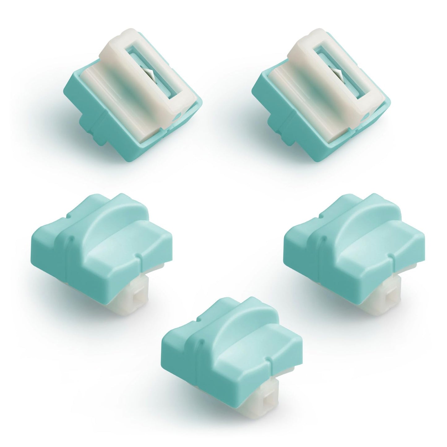 Firbon Paper Cutter Replacement Blade with Automatic Security Safeguard Design for A4 Black and White Paper Trimmer (5 Pack)