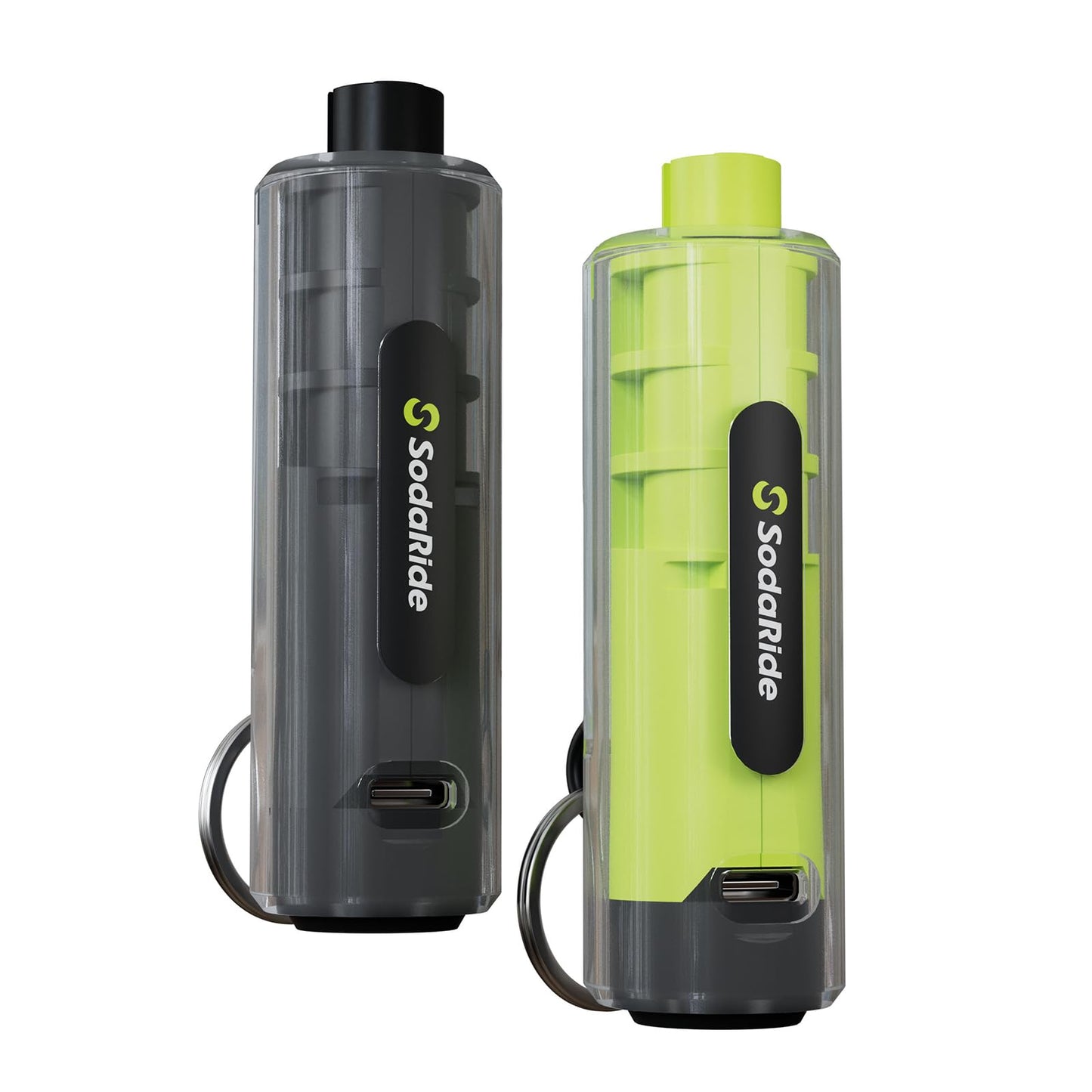 Window Breaker Seatbelt Cutter with Flashlight,2 in 1 Car Escape Tool Key Chain,Safe Hammer Glass Breaker Under Water,2 Pack Green