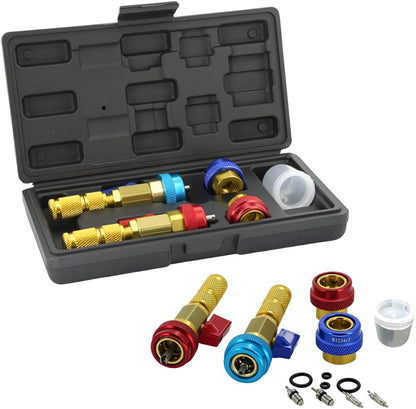 R134A R1234YF Air Condithoning Valve Core Remover Tool for High Low Pressure Repair Tool