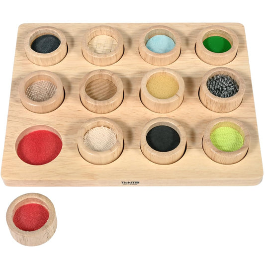 TickiT Touch & Match Board - Toddler Sensory Exploration - Special Educational Needs - Tactile Board - Touch & Feel