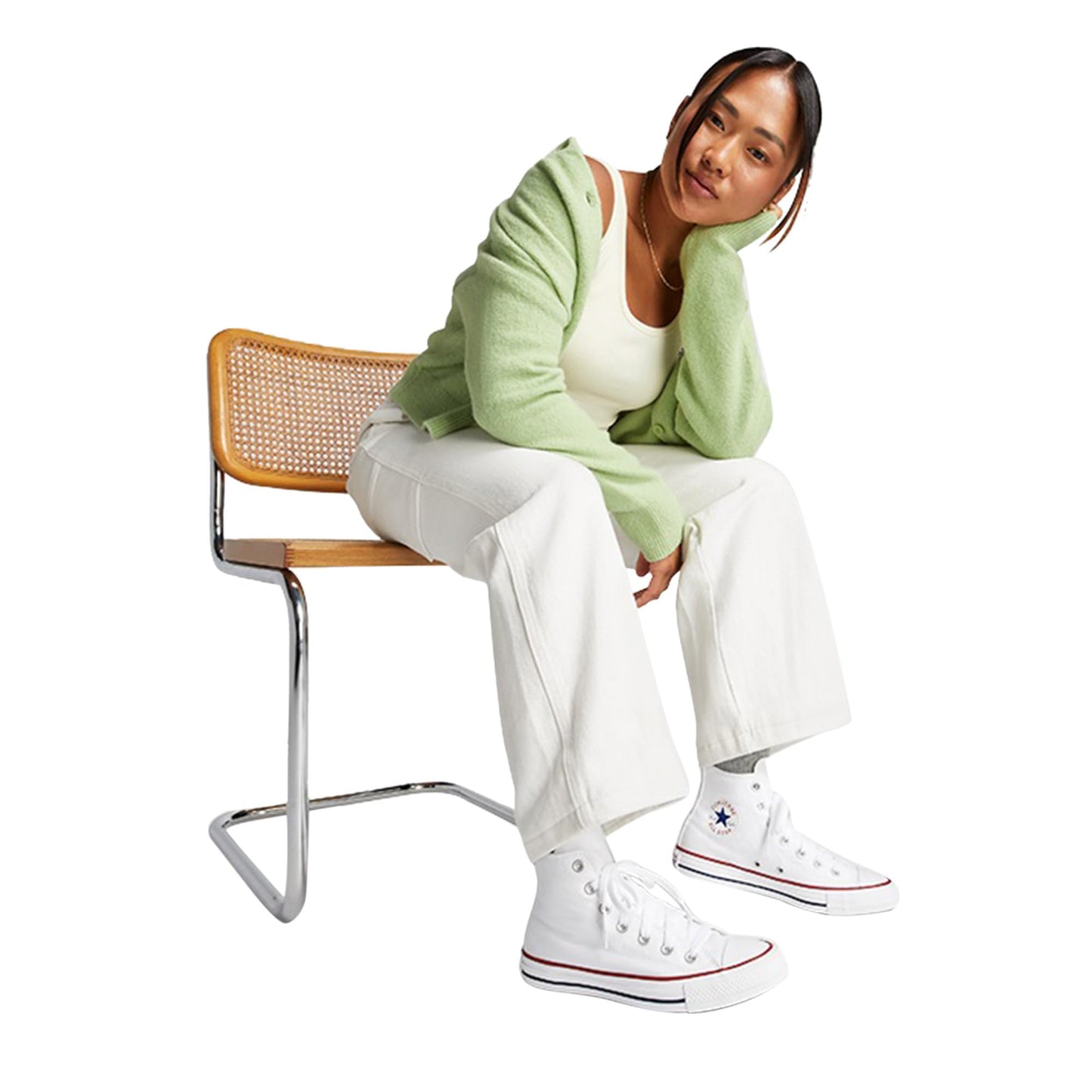 Converse Chuck Taylor All Star Seasonal Color Hi Optical White 5 D(M) US