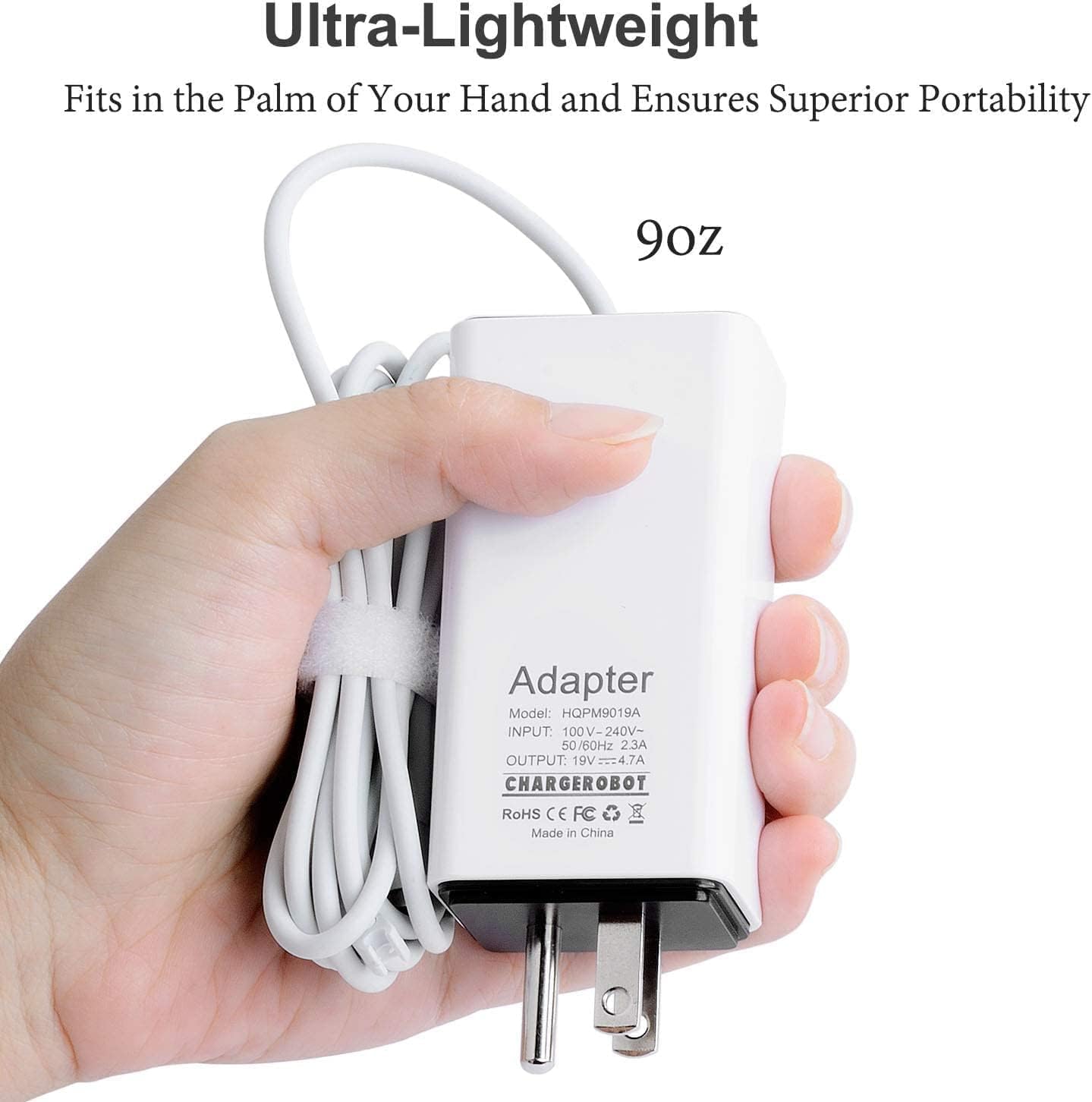 HJTPOWER 85W Charger for MacBook Pro 15 inch Retina(Mid 2012 to Mid 2015), Replacement for Magnetic 2 A1398 A1424 Power Adapter