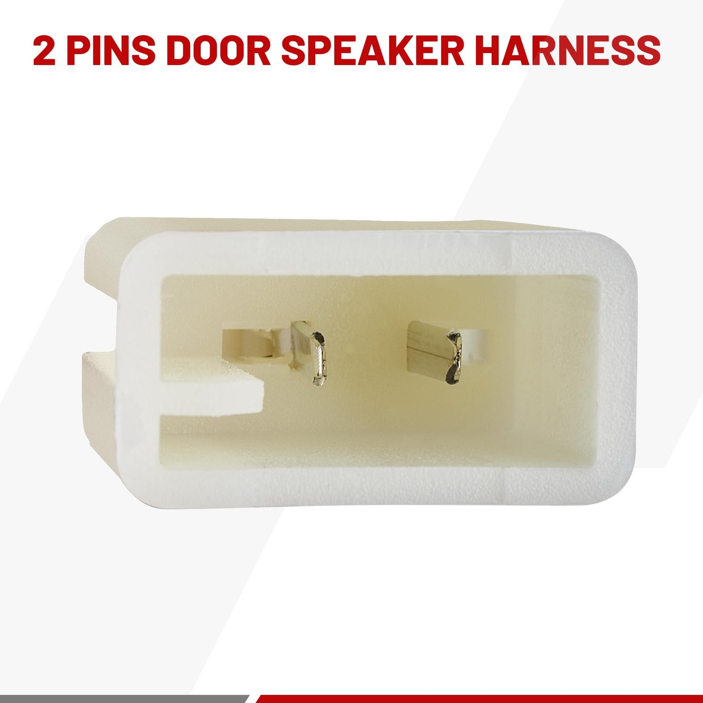 RED WOLF Car Door Speaker Wiring Harness Adapter Connector Plug Replacement for 2000-2019 Toyota Camry 4Runner Tacoma RAV4 Scion, Subaru 2012-2019, Mitsubishi 2002-2020 4PCs