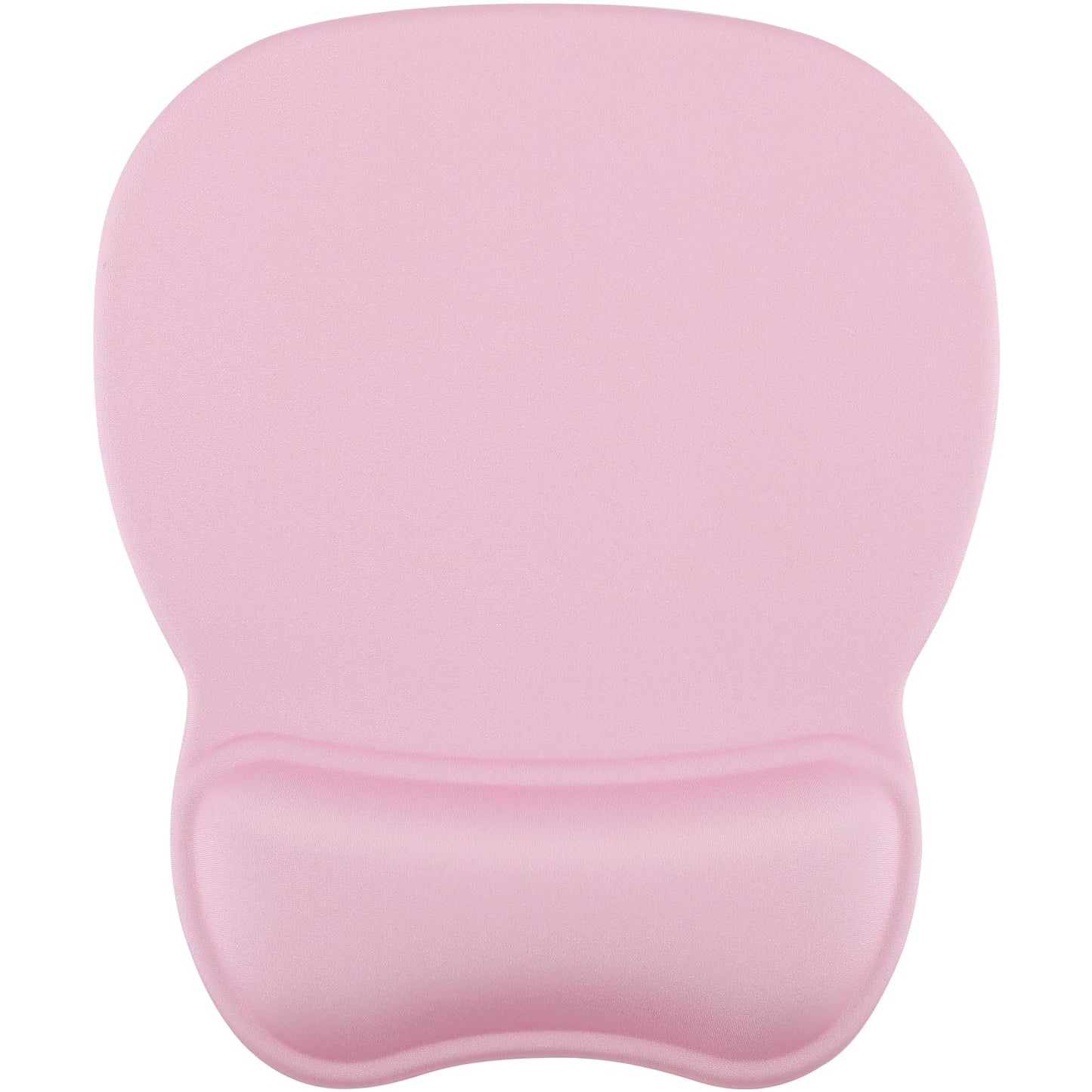 MROCO Ergonomic Mouse Pad with Gel Wrist Rest, Comfortable Mousepad with Smooth Wrist Support Surface and Non-Slip PU Base for Pain Relief, Computer, Laptop, Office & Home, 9.4 x 8.1 in, Black Color