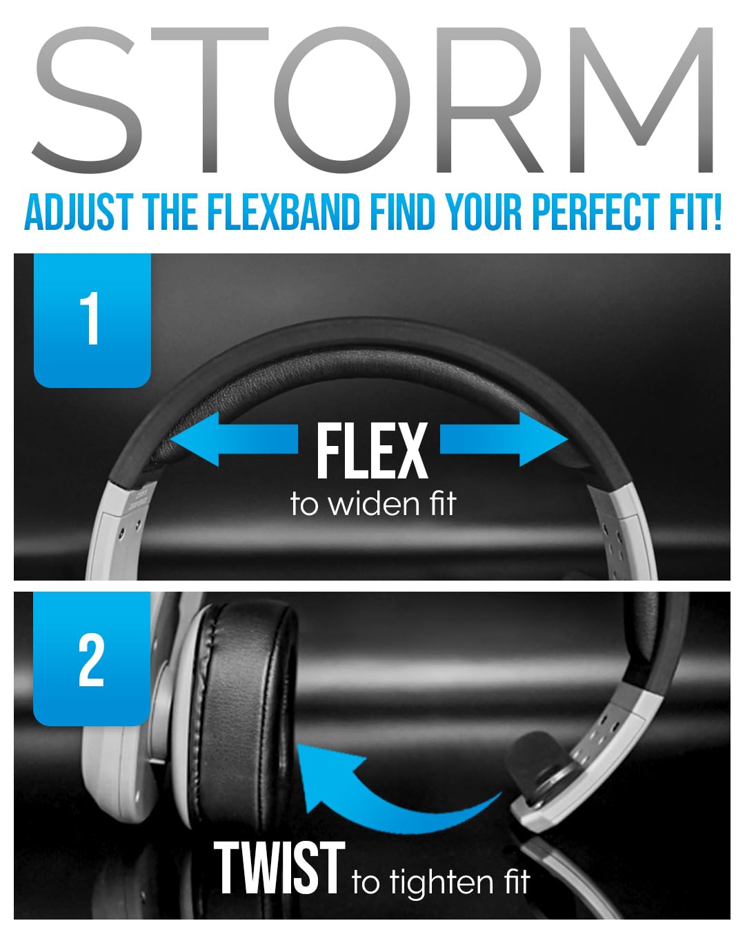 Blue Tiger Storm Rose Gold - Premium Trucker Bluetooth Headset-Wireless Noise Canceling Mono Headset with Mic -High-Fidelity Sound, 30-Hour Talk Time, USB-C Charging - For Truck Drivers, Bluetooth 5.0