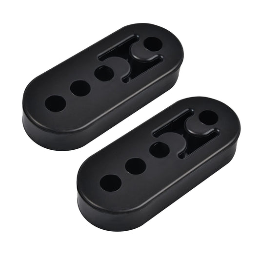 EVIL ENERGY Exhaust Hanger Rubber Adjustable Insulator Bushing Mount 4 Holes Universal 4PCS