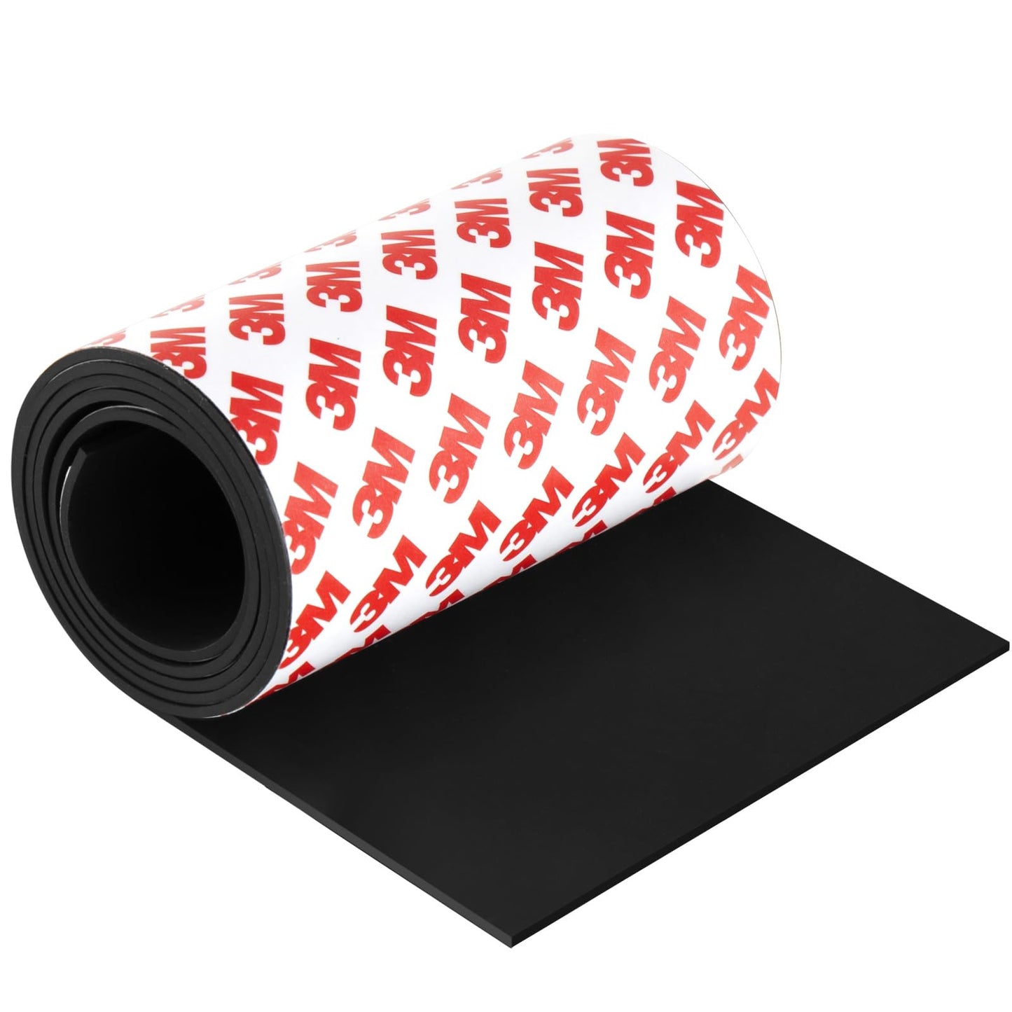 Non Slip Furniture Pads for Hardwood Floors, Cuttable Self Adhesive Silicone Anti Skid Pads Grippers for Furniture Electronics Home Appliances, 4 x 40 Inches (Black)