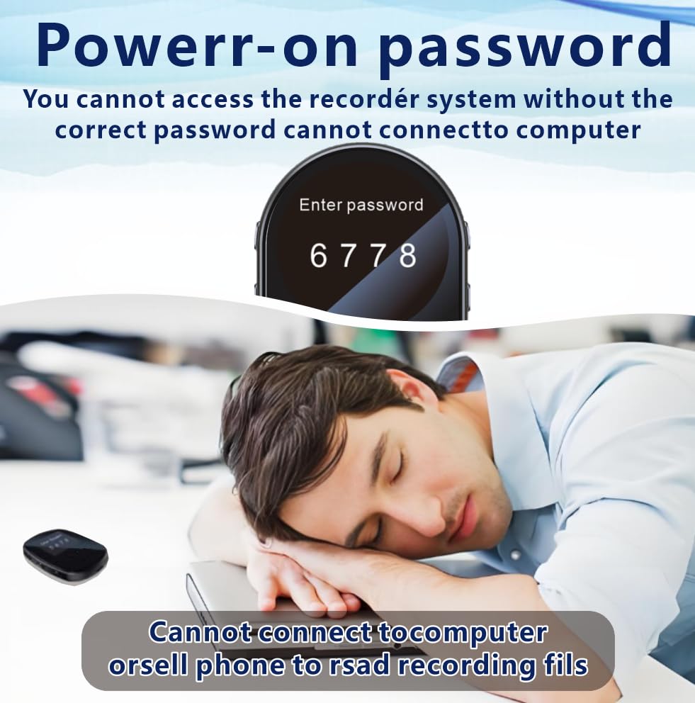 128GB AI Digital Voice Recorder with Playback,Voice Activated Audio Recorder,mini Recording Device,Timed Recording,Conference/Lecture/Classroom Learning,Portable Gifts,mini Tape Recorder,MP3 Player