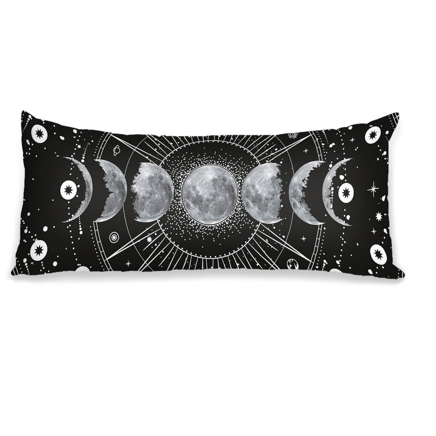 Macofe Body Pillow Cover, Printing Body Pillow Case with Hidden Zipper, Ultra Soft Body Pillowcase for Home Decor, Full Long Body Pillow Pillowcase 20 x 54 (Pillow Insert Not Included)