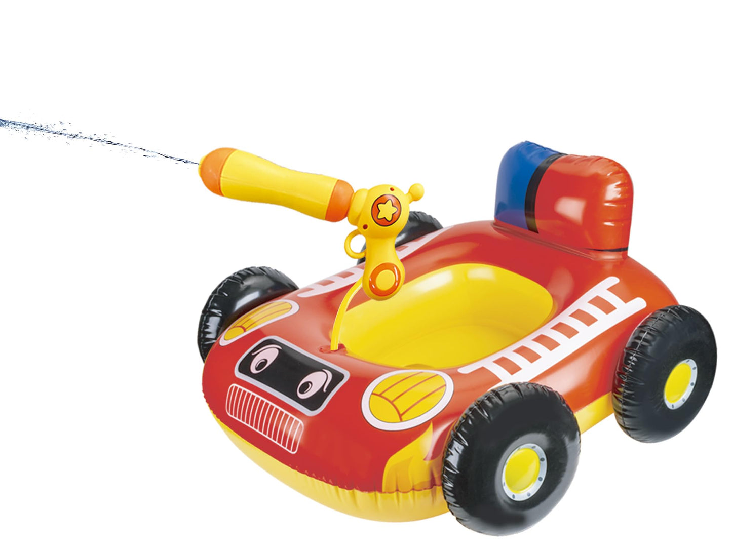 Pool Floats Kids with Water Gun, Pirate Ship Float for Toddler, Blow Up Swimming Pool Toys, Summer Fun Pool Inflatables Floaties for Boys Girls and Child, Outdoor Water Toys for Kids Ages 3-5 4-8