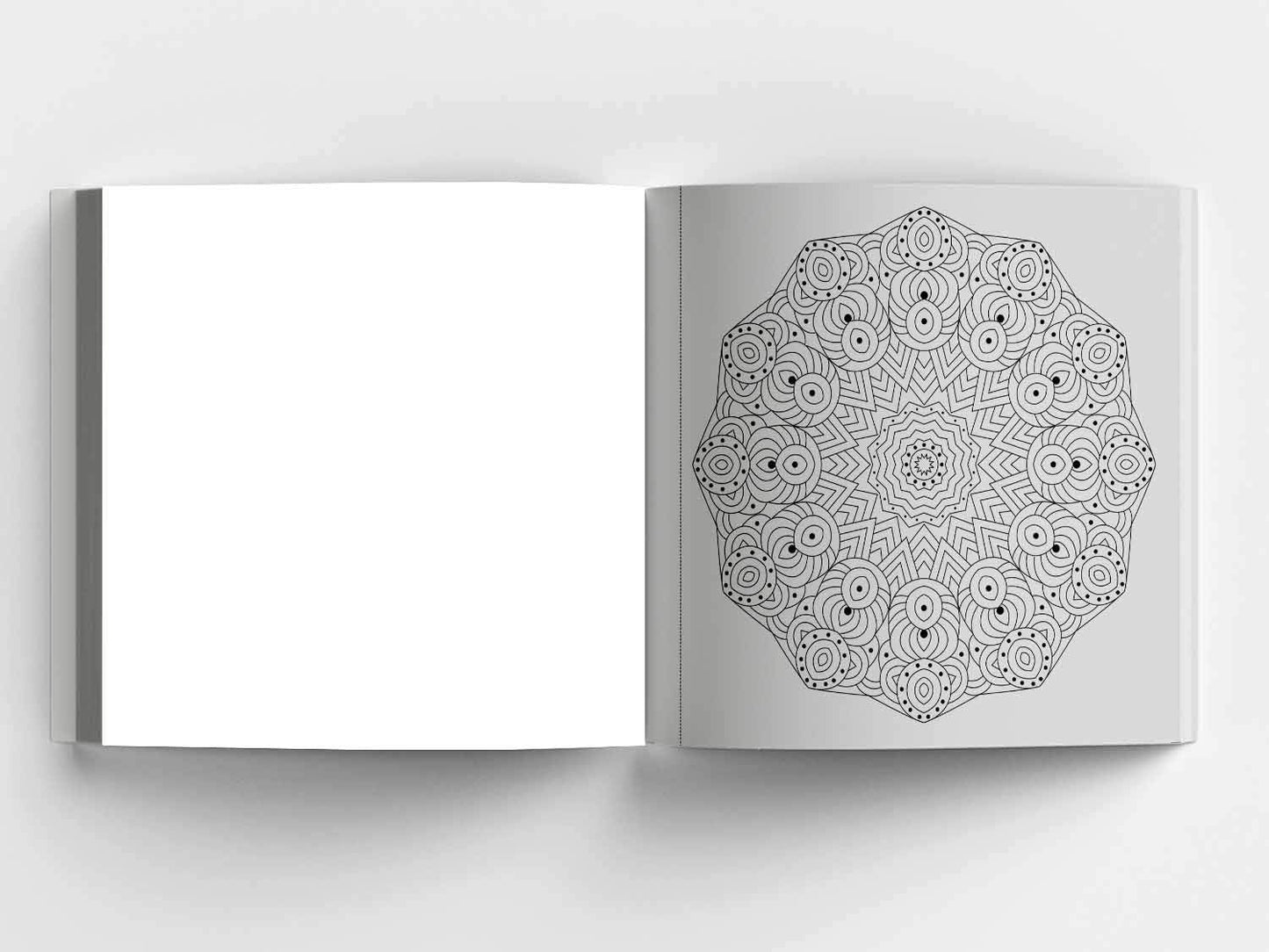 Mandala Art: Colouring books for Adults with tear out sheets
