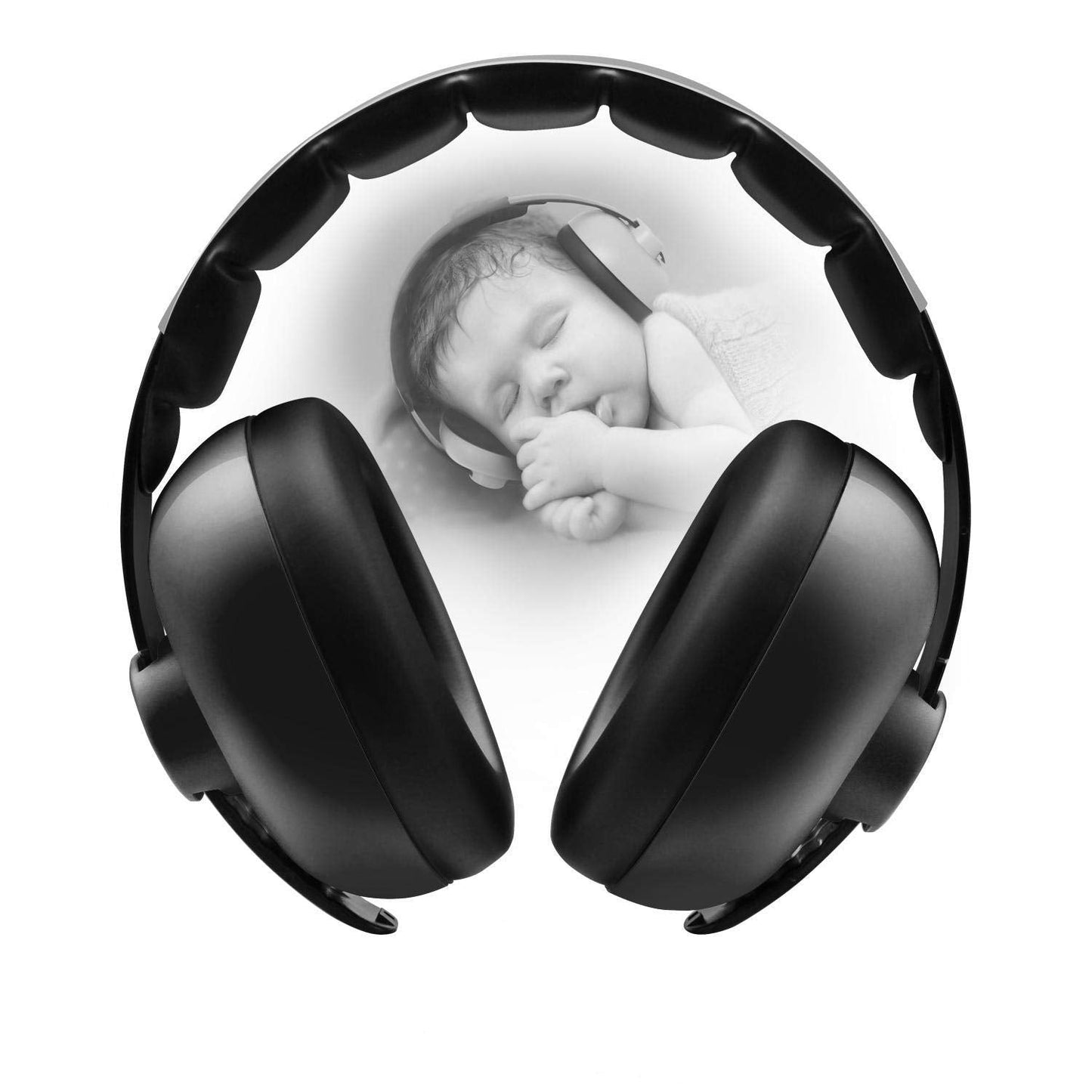 Baby Ear Protection Noise Cancelling Headphones for Babies for 3 Months to 3 Years (Blue)