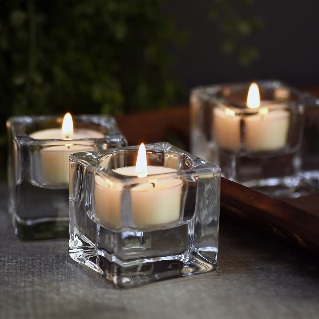 DEYBBY Natural Scented Soy Wax Tealight Candles Bulk, Jasmine Aromatherapy Luxury Tea Candle Set of 36-4 Hour Burning Great Gift for Valentine's Day