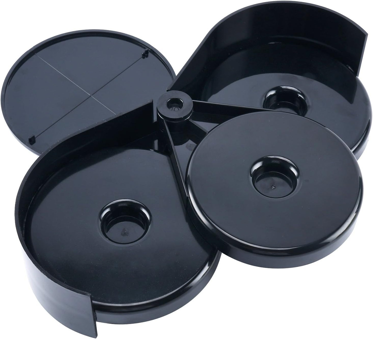 Yaekoo Bartender Tool Cocktail Margarita Glass Rimmer 3 Tier Sugar Salt Rim Lime