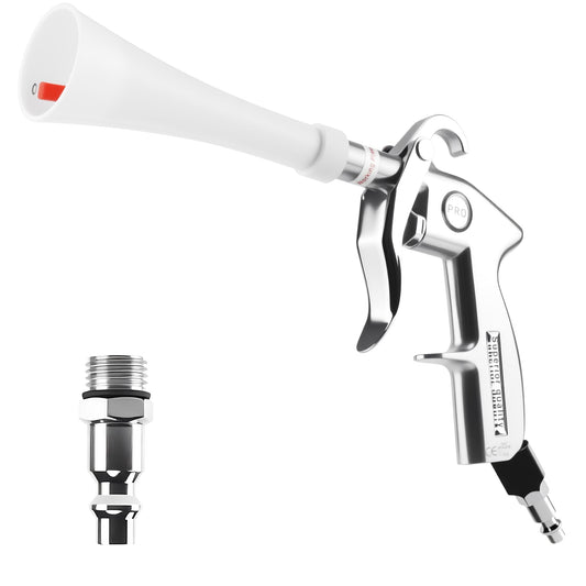 KOUSE High Pressure Pro Car Cleaning Gun Air Blow Gun Car Detailing Interior Car Dryer Air Blower for Car Detailing Air Gun Car Dust Cleaner Air Compressor Blower Gun with Nozzle