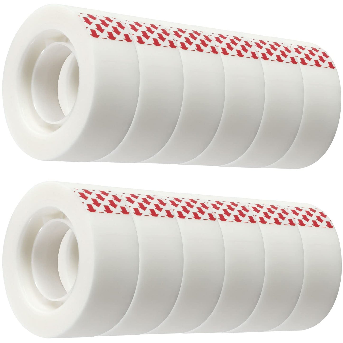 12 Rolls Invisible Tape Refill, Matte-Finish Translucent Tape Refills for Dispenser, 3/4 x 1000 Inches, Engineered for Repairing Correction and Labeling