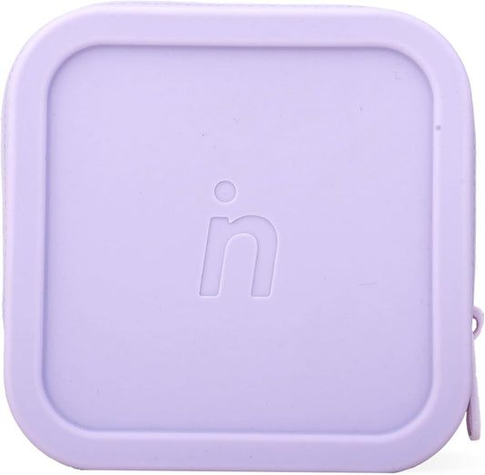 Boob Voyage Travel Case - Elegant & Functional Nipple Cover Travel Case - Waterproof, Washable, Flexible Purple