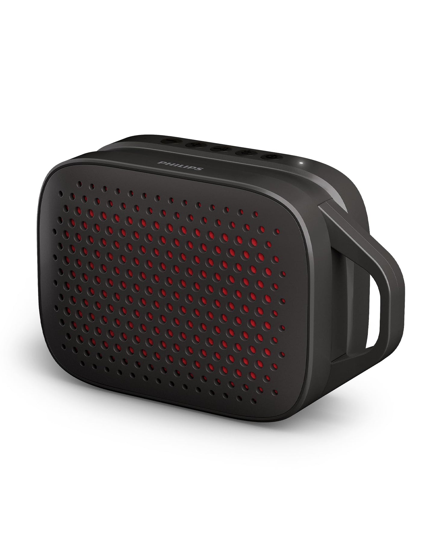 PHILIPS S1209 Portable Bluetooth Speaker,Wireless Speakers with Extra Bass,Quality Sound,12 H Battery,TWS Pairing,Support Stereo Sound,Bluetooth 5.3,IPX4 Waterproof,for Indoor & Outdoor,Small,Black