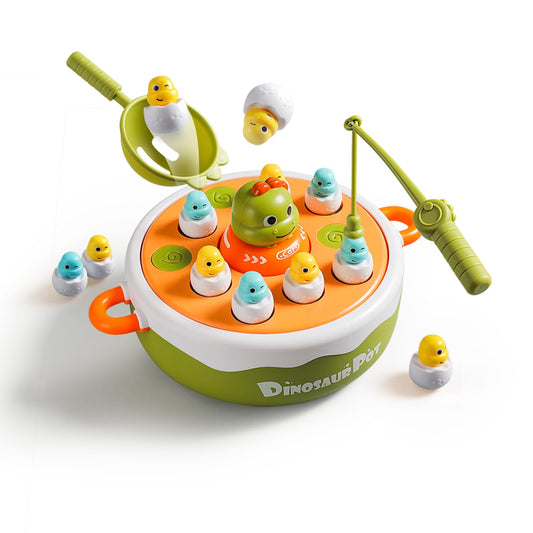 Dinosaur Rotating Board Game | Family Game Toys | Music Rotating Board Game | Birthday Gifts for Boys and Girls Aged 6-8 | Toys for 3-6 Years Old |