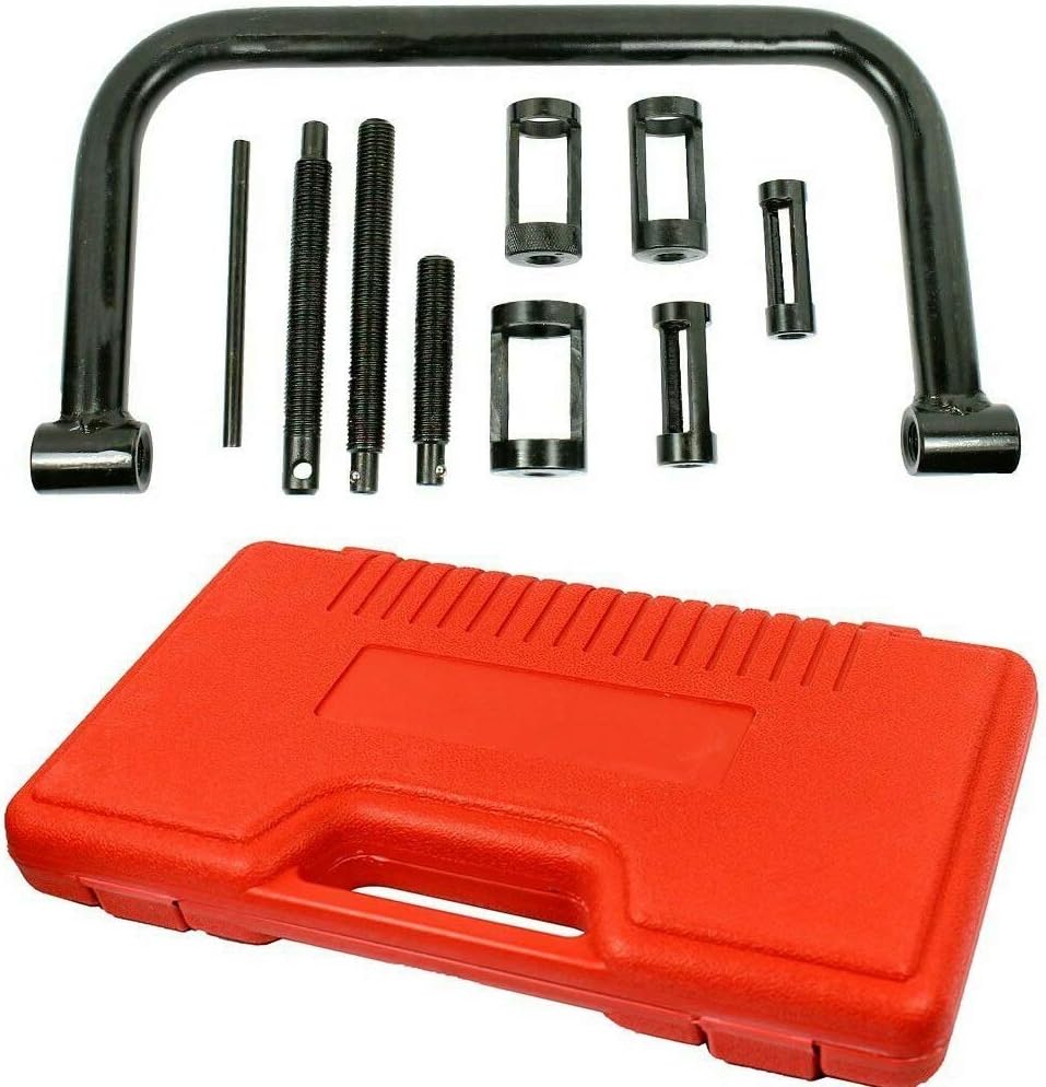 Valve Spring Compressor, Auto Compression Clamp Tool Service Kit for ATV, Car, Motorcycle,Small Engine Vehicle Equipment,Valve Spring Compressor ToolsAutomotive Tool C Clamp Service Set,10 Pcs