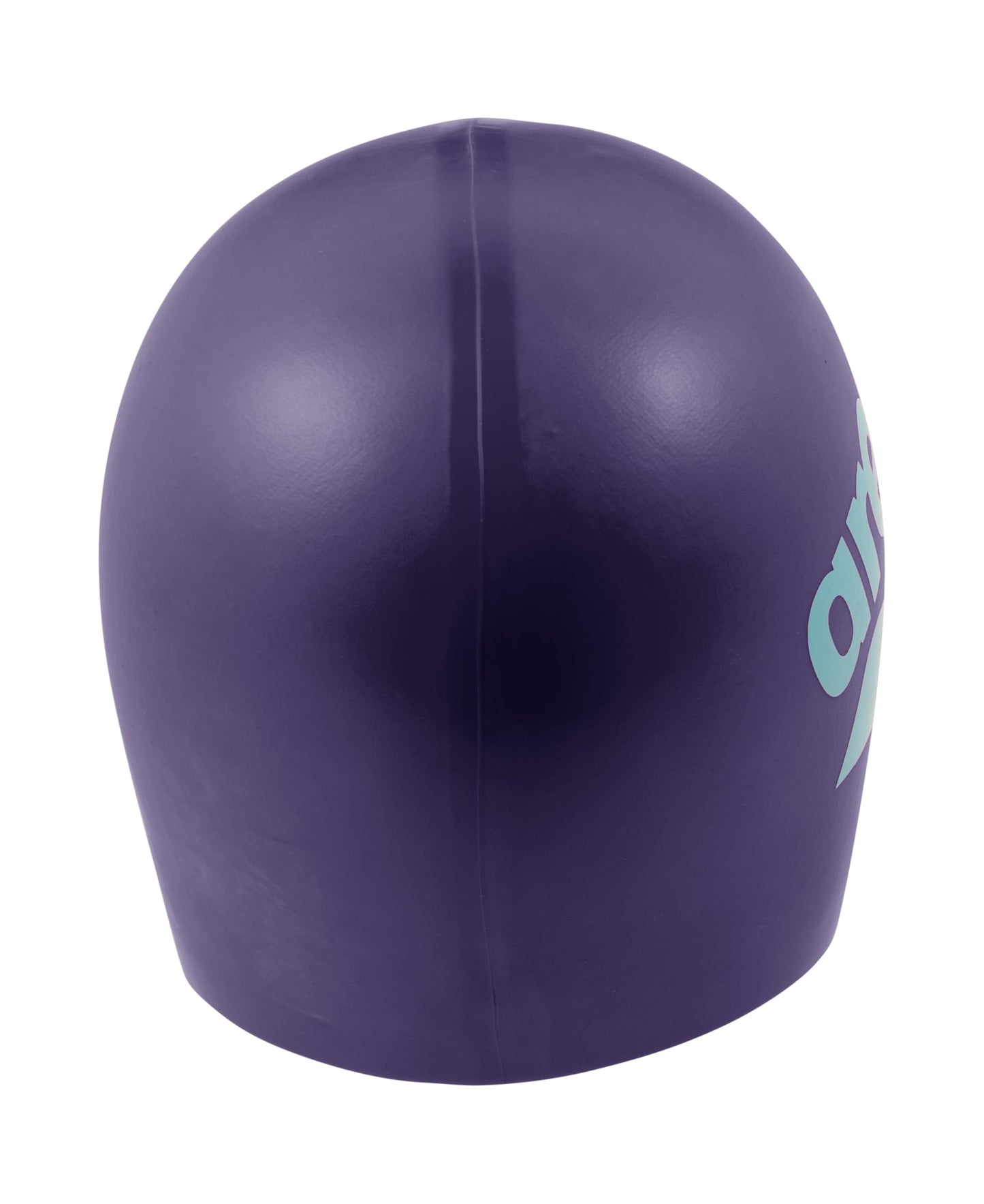 Arena Unisex Big Logo Silicone Swim Cap for Women and Men Fitness Swimmers Intensive Training Durable Soft Elastic Bathing Cap, Future Dusk/Water