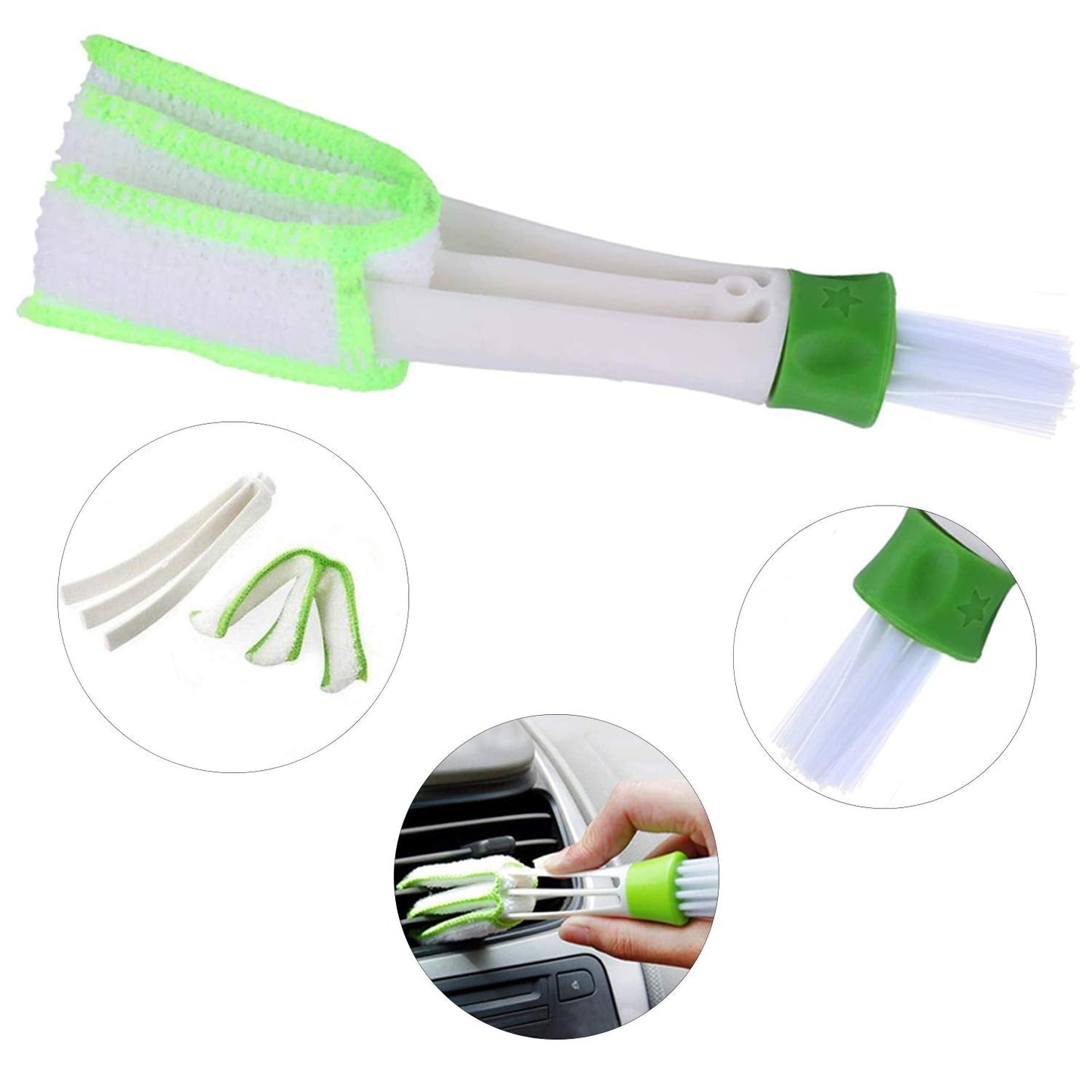 8 Pcs Hand-held Groove Gap Cleaning Tools,Door Window Track Cleaning Tools Groove Corner Crevice Cleaning Brushes for Sliding Door/Tile Lines/Shutter/Car Vents/Air Conditioner/Keyboard