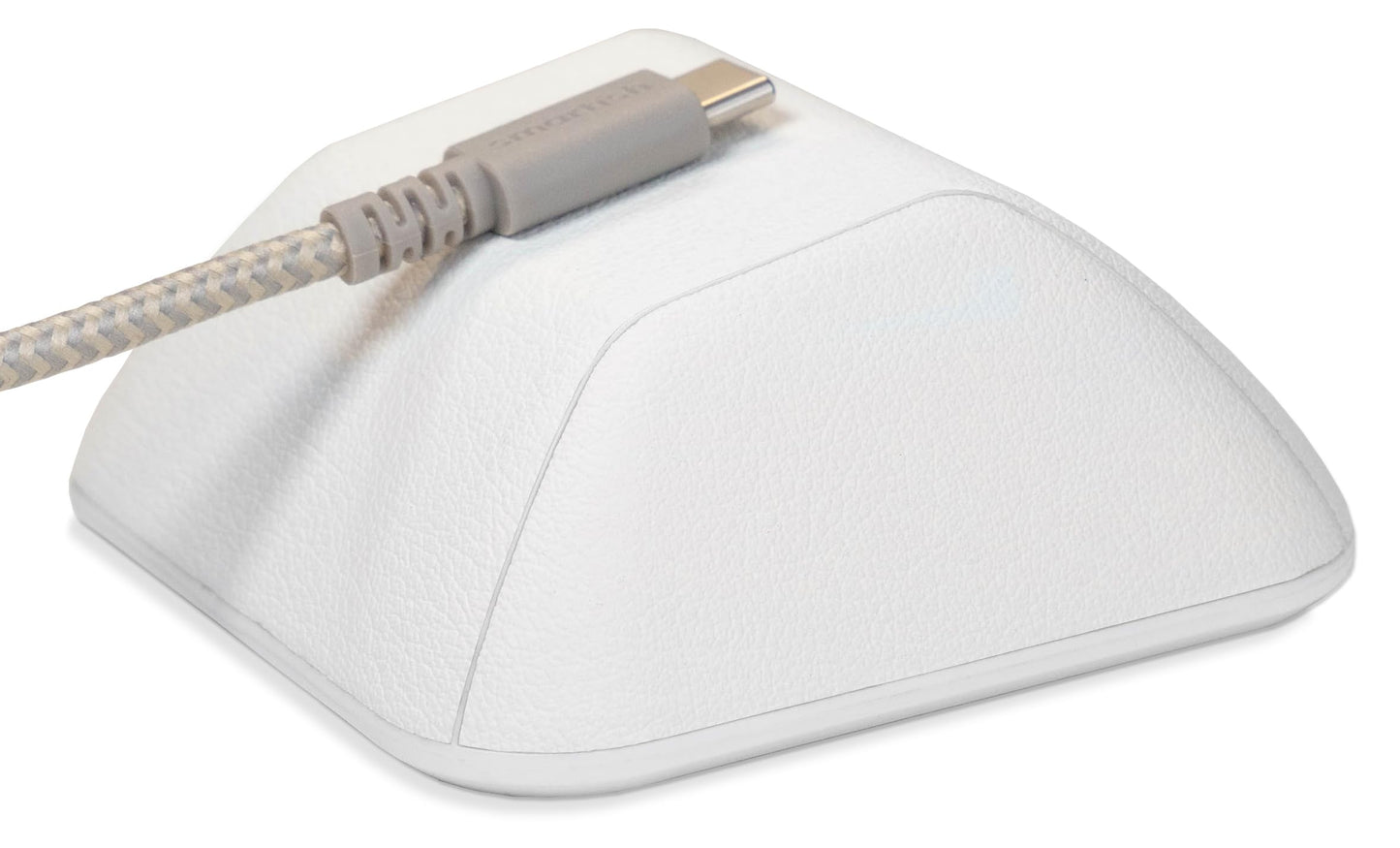 Smartish Magnetic Cord Holder - Cable Wrangler Organizer with Magnet Clips for Charger Management on Desktop, Nightstand, or Side Table for All Cables, USB-C, Lightning Cables - Lightly Toasted Beige