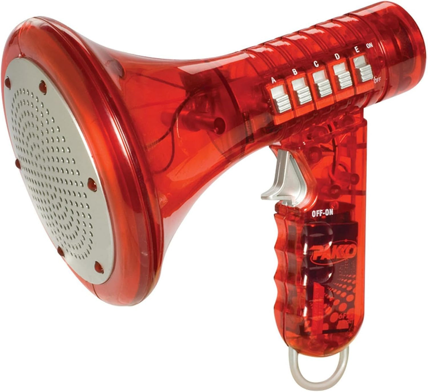 Toysmith Tech Gear Multi Voice Changer – Megaphone Toy with 8 Voice Effects and LED Lights – Fun Outdoor Toy for Kids Ages 5+ – Cool Gag Gifts or Birthday Gift Idea – Colors May Vary, Battery Included