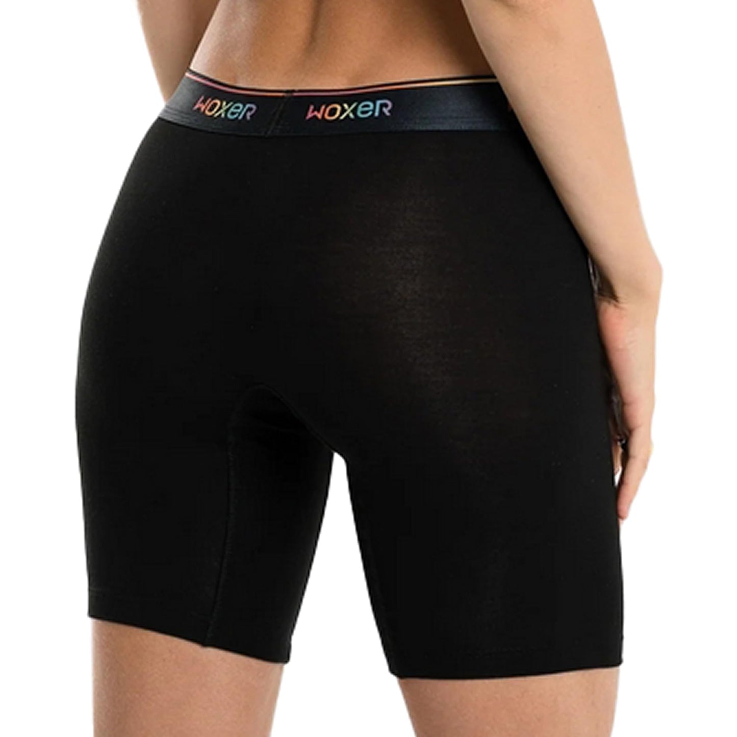 Woxer Womens Boxers - Biker 9" Boy Shorts Underwear for Women - Boxers for Women