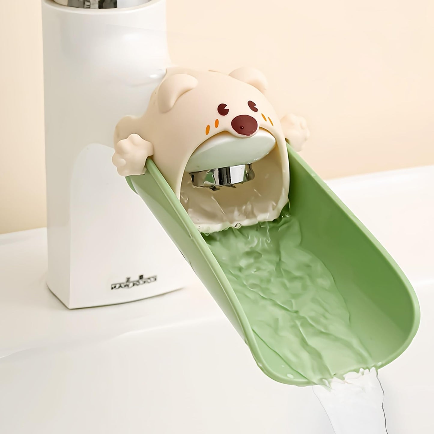 2 Pack Faucet Extender for Toddlers, PANIMOSI Kids Sink Extender for Bathroom, Kitchen, BPA Free, Baby Hand Washing Water Spout Extender Fits Standard and Gooseneck Faucet