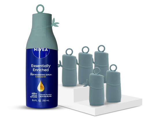 10 Pcs Silicone Bottle Covers for Travel - Leak Proof Elastic Sleeves for Toiletries & More Travel Bottle Covers