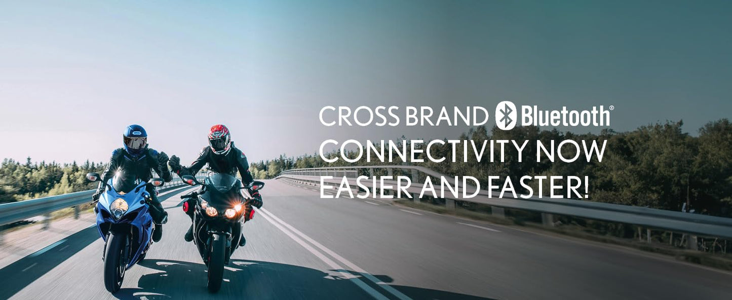 Cardo Systems FREECOM 2X Motorcycle 2-Way Bluetooth Communication System Headset - Black, Single Pack