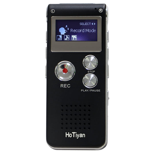 Voice Recorder 16GB Capacity Voice Activated Recording Device Digital Voice Recorder for Lectures, Meetings, Interviews Audio Recorder with USB Rechargeable WAV/MP3 Tape Recorder (16GB)