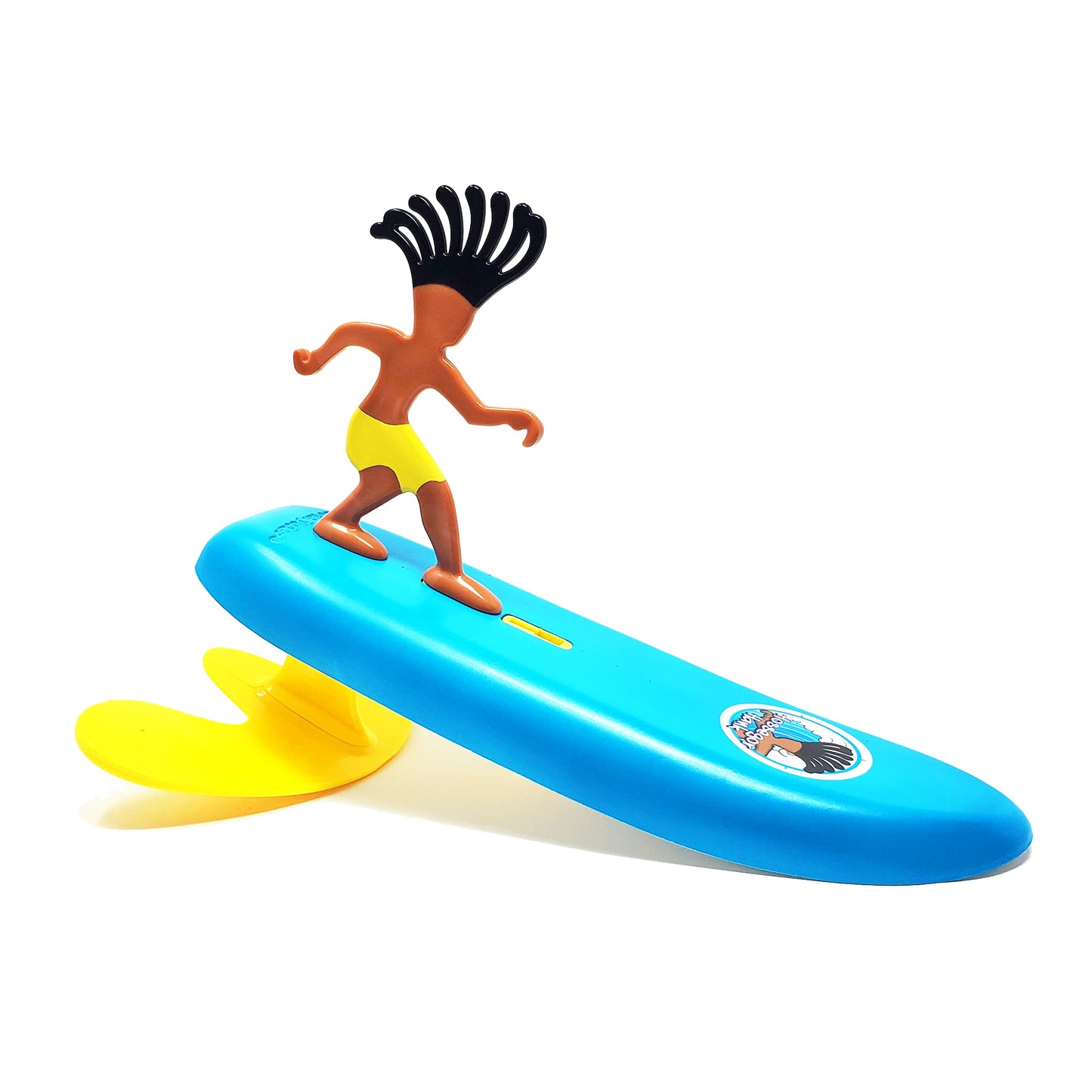 Surfer Dudes Classics Wave Powered Mini-Surfer and Surfboard Toy - Donegan Doolin - Green