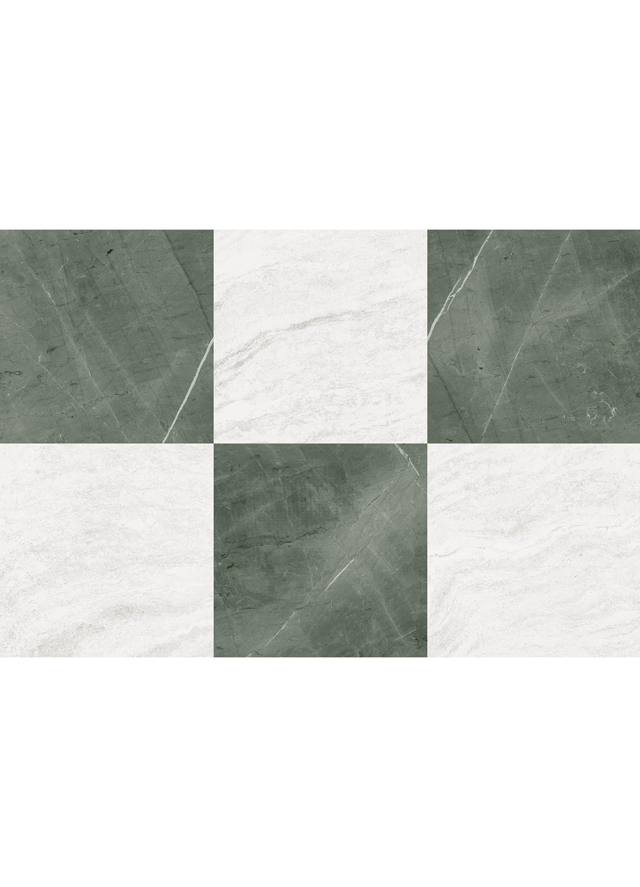 FloorPops x Chris Loves Julia Bonneville Jade Peel and Stick Floor Tiles, FP6332