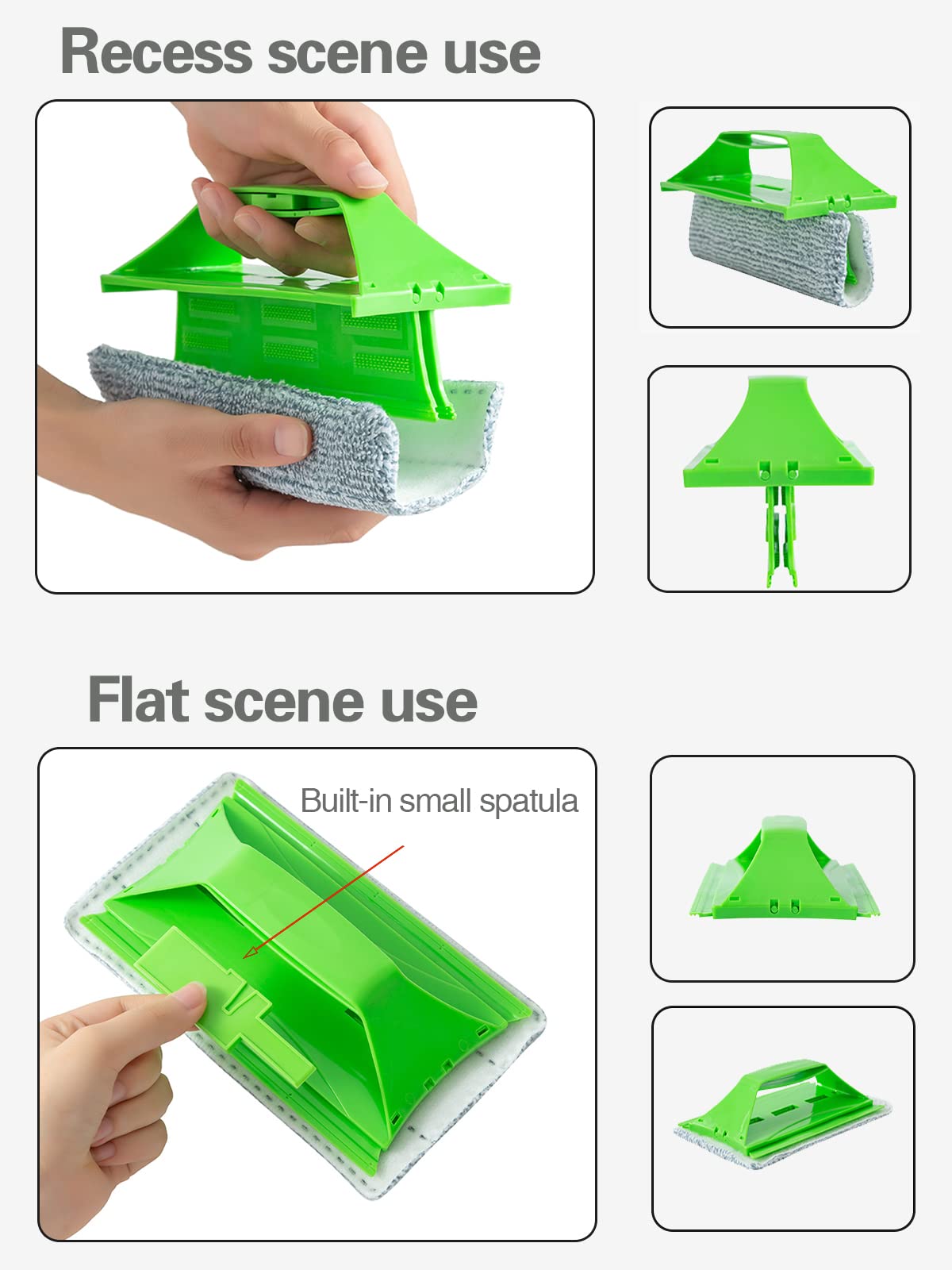 Door and Window Track Cleaning Brush Tool, Handheld Gutter Gaps, Desktop/Glass/Sliding Door/Tile line/Blinds/car Vents/air Conditioning/Keyboard Tool Gutter Brush